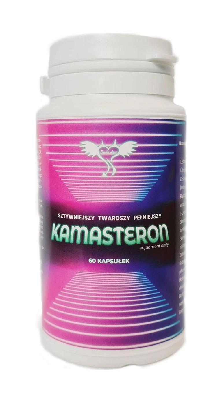 Suplement diety Kamasteron - 60 kapsułek, cytrulina i arginina