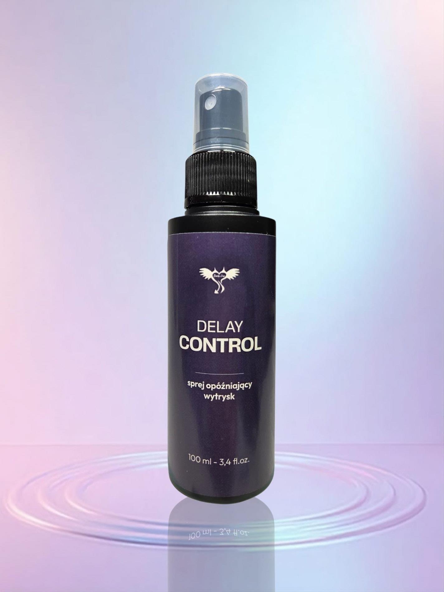 Spray opóźniający wytrysk Delay Control - mentol, 100 ml — zdjęcie 2