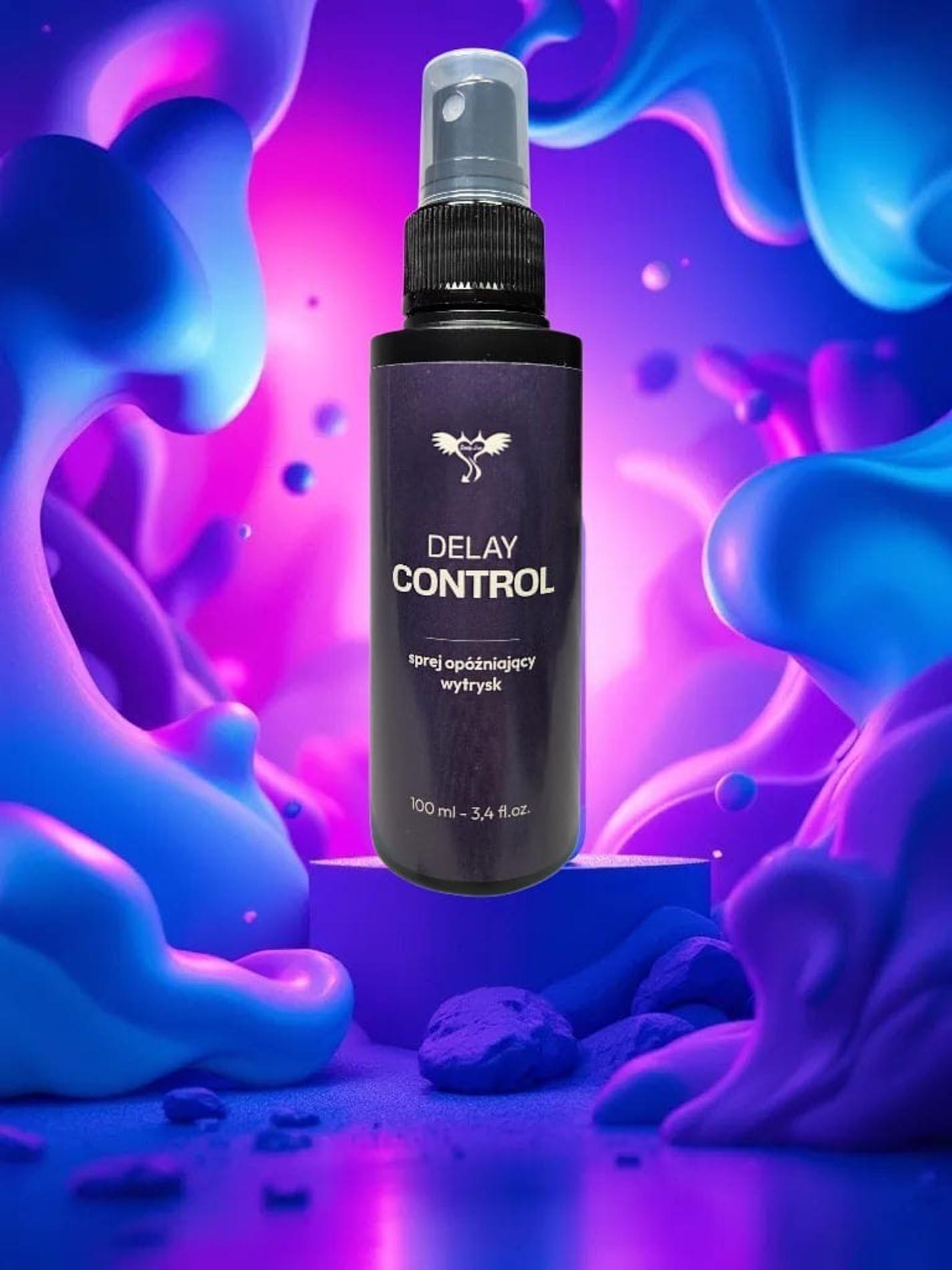 Spray opóźniający wytrysk Delay Control - mentol, 100 ml — zdjęcie 3