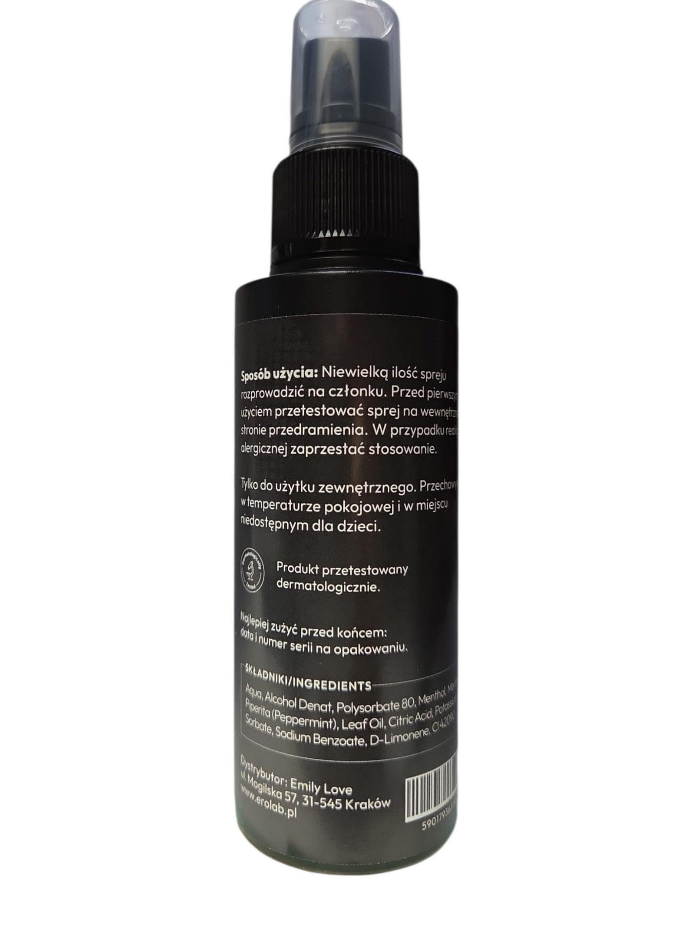 Spray opóźniający Pro X Delay - dla mężczyzn, 100 ml — zdjęcie 4