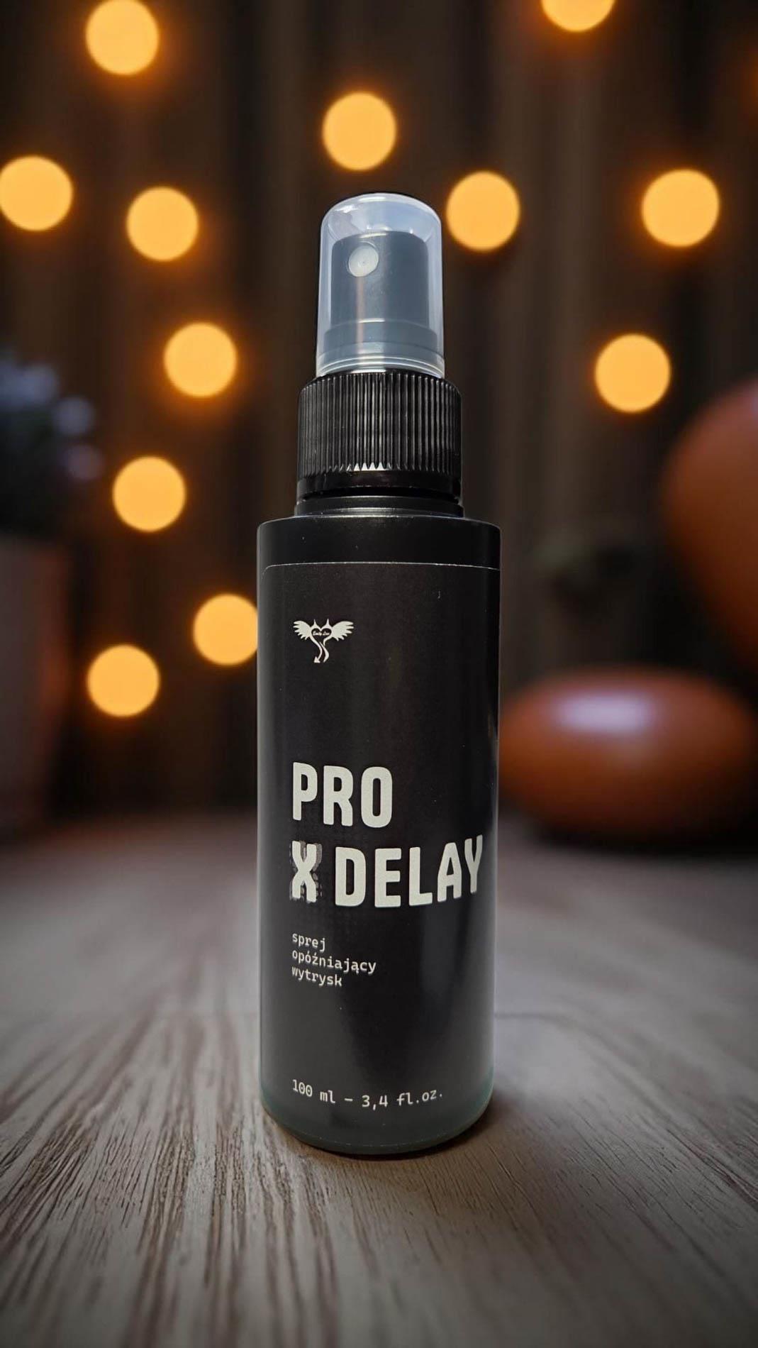 Spray opóźniający Pro X Delay - dla mężczyzn, 100 ml — zdjęcie 3
