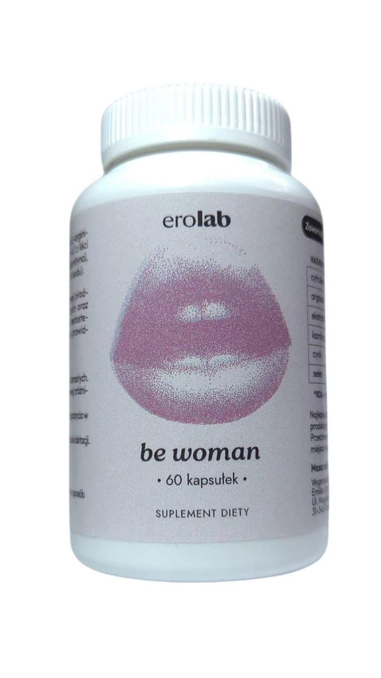 Suplement diety Be Woman - 60 kapsułek, cytrulina i arginina