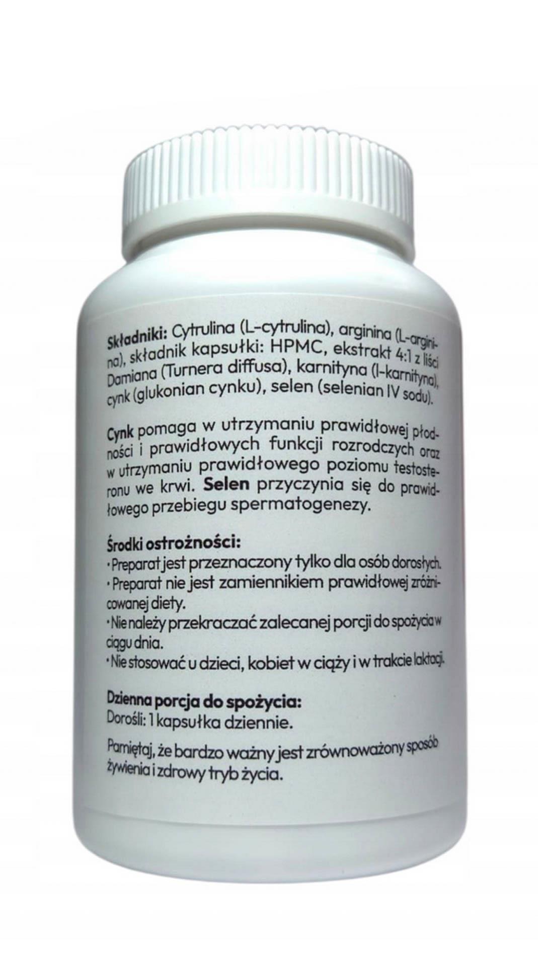 Suplement diety Sensimax Caps - 60 kapsułek, cynk i selen — zdjęcie 3