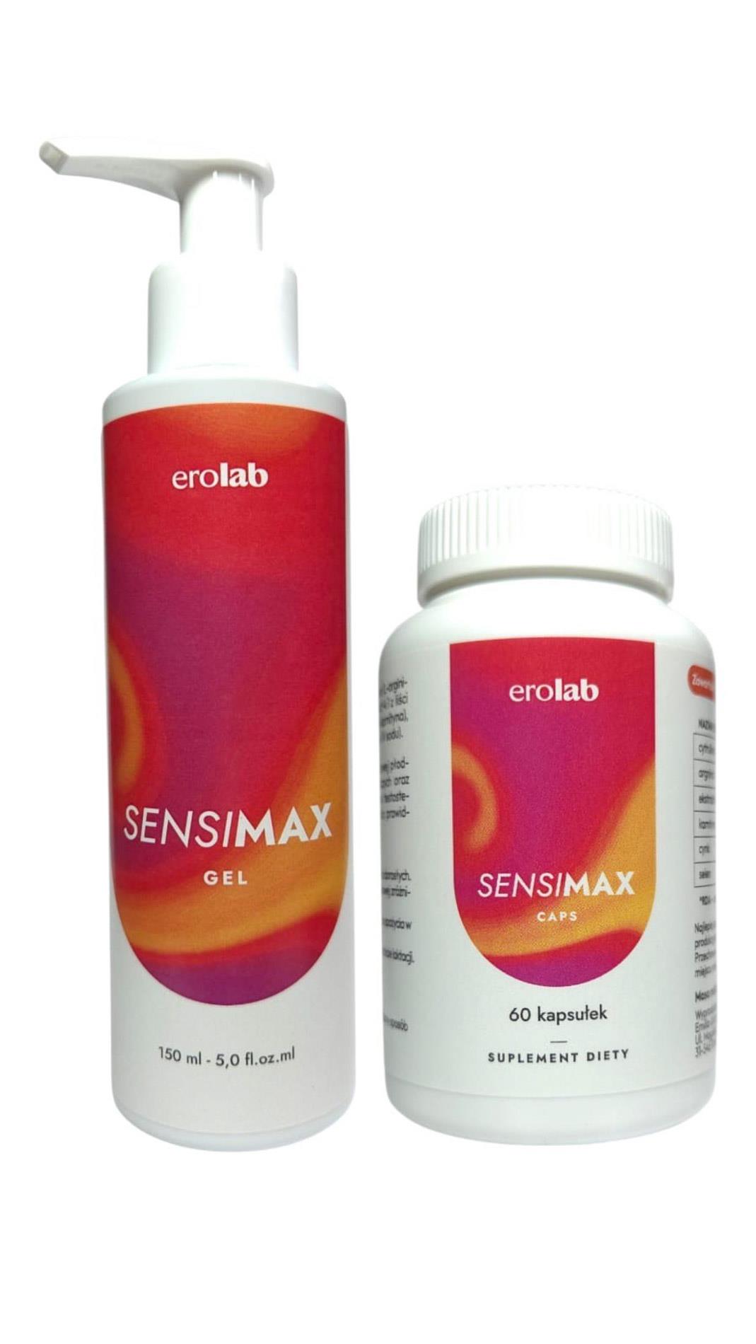 Suplement diety Sensimax Caps - 60 kapsułek, cynk i selen — zdjęcie 2