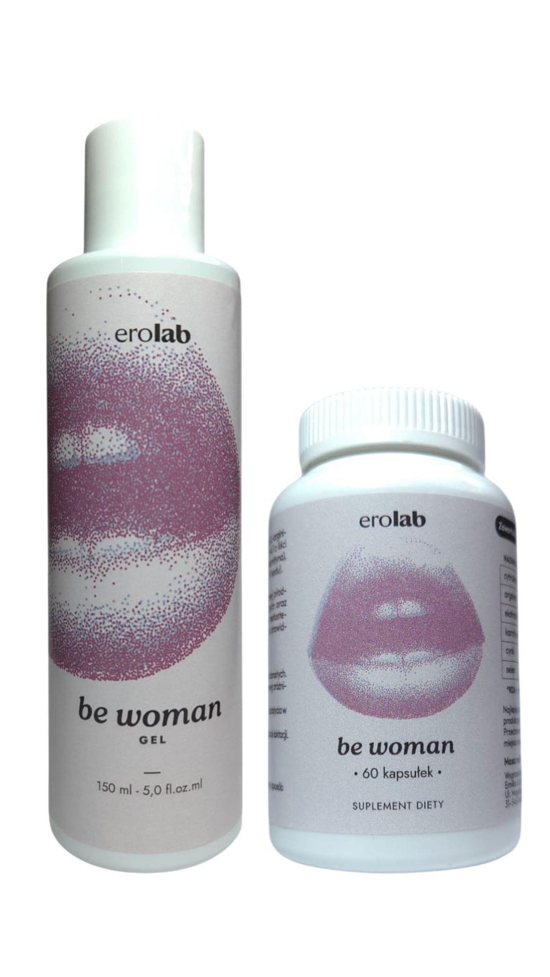Żel intymny Be Woman - 150 ml, z lubczykiem i żeń-szeniem — zdjęcie 2