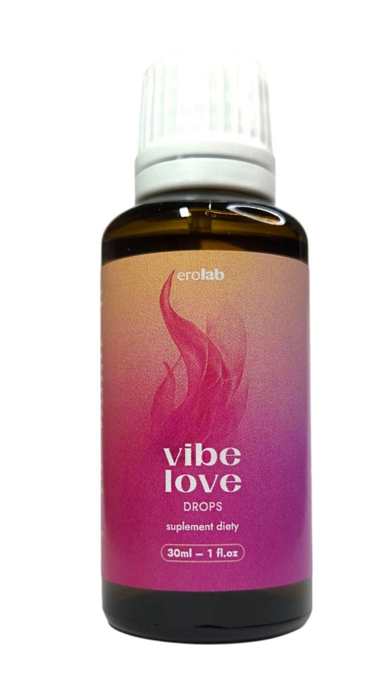 Suplement diety w kroplach Vibe Love Drops – 30 ml, L-karnityna