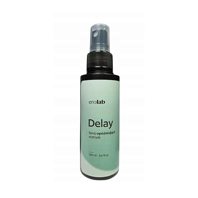 Spray opóźniający wytrysk Delay - mentol i mięta, 100 ml