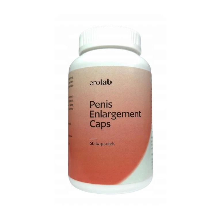 Suplement diety Penis Enlargement Caps - 60 kapsułek, cynk i selen