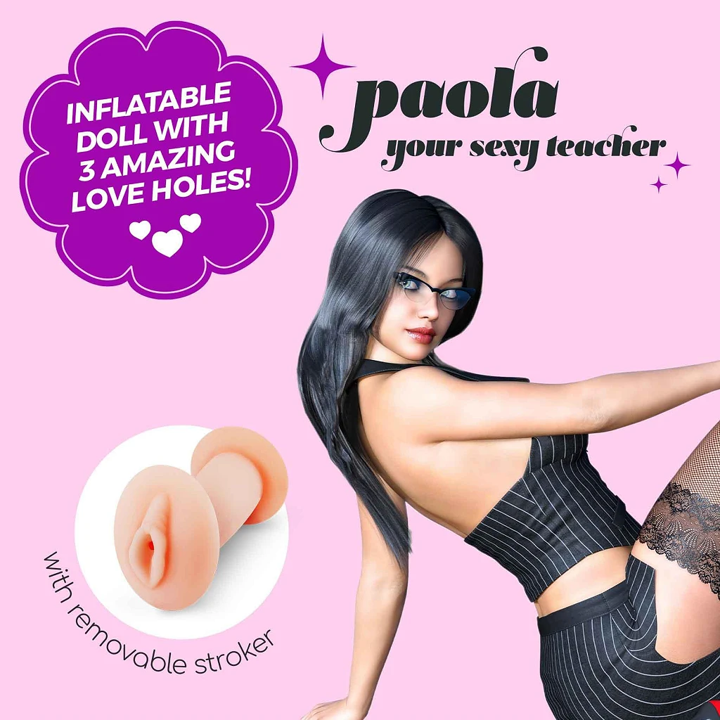 Lalka dmuchana Paola - pełnowymiarowa — zdjęcie 2