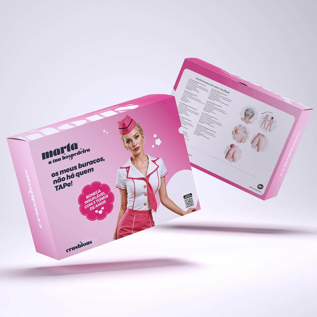 Lalka dmuchana Marta - naturalnej wielkości — zdjęcie 8