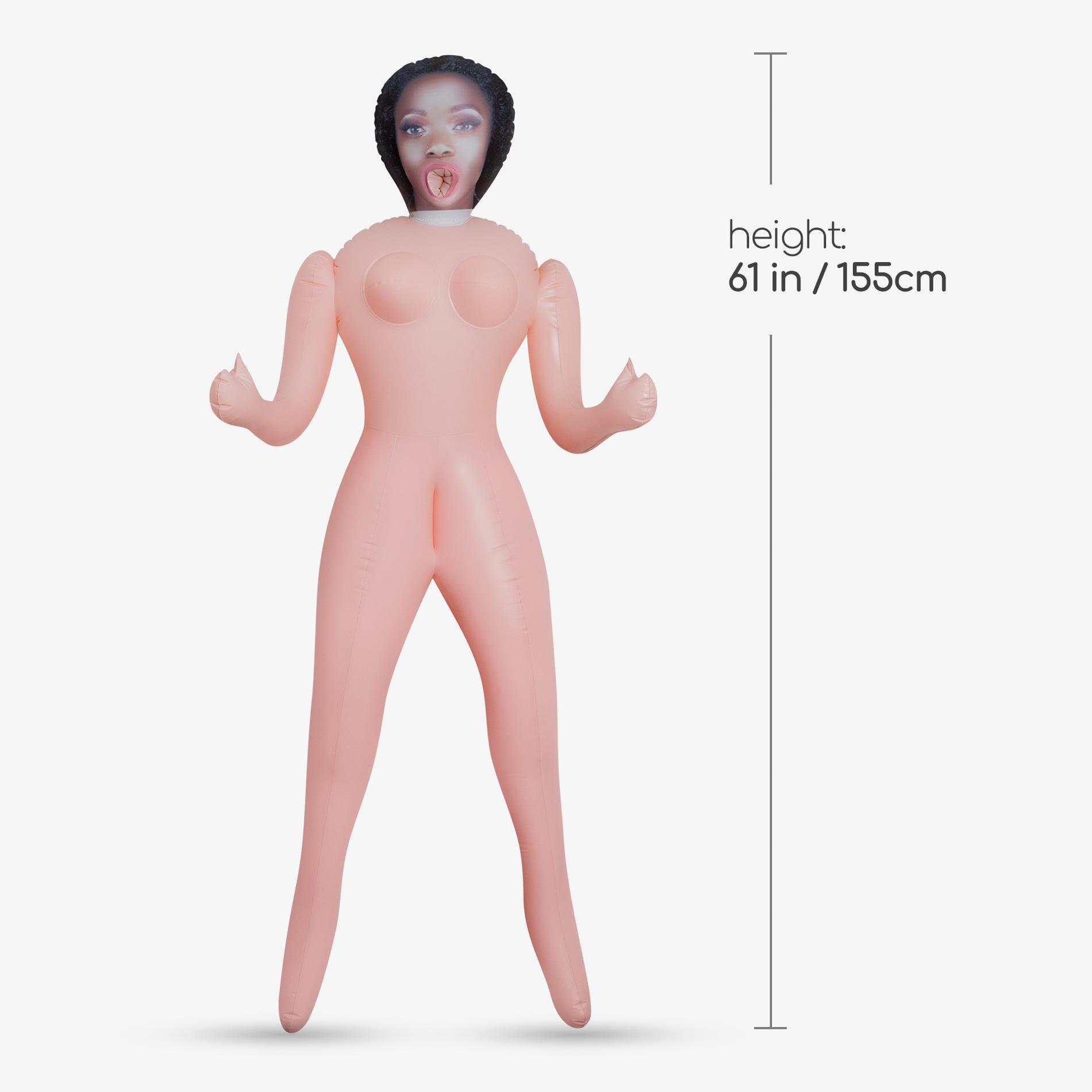 Lalka dmuchana Carmen - naturalnej wielkości — zdjęcie 9