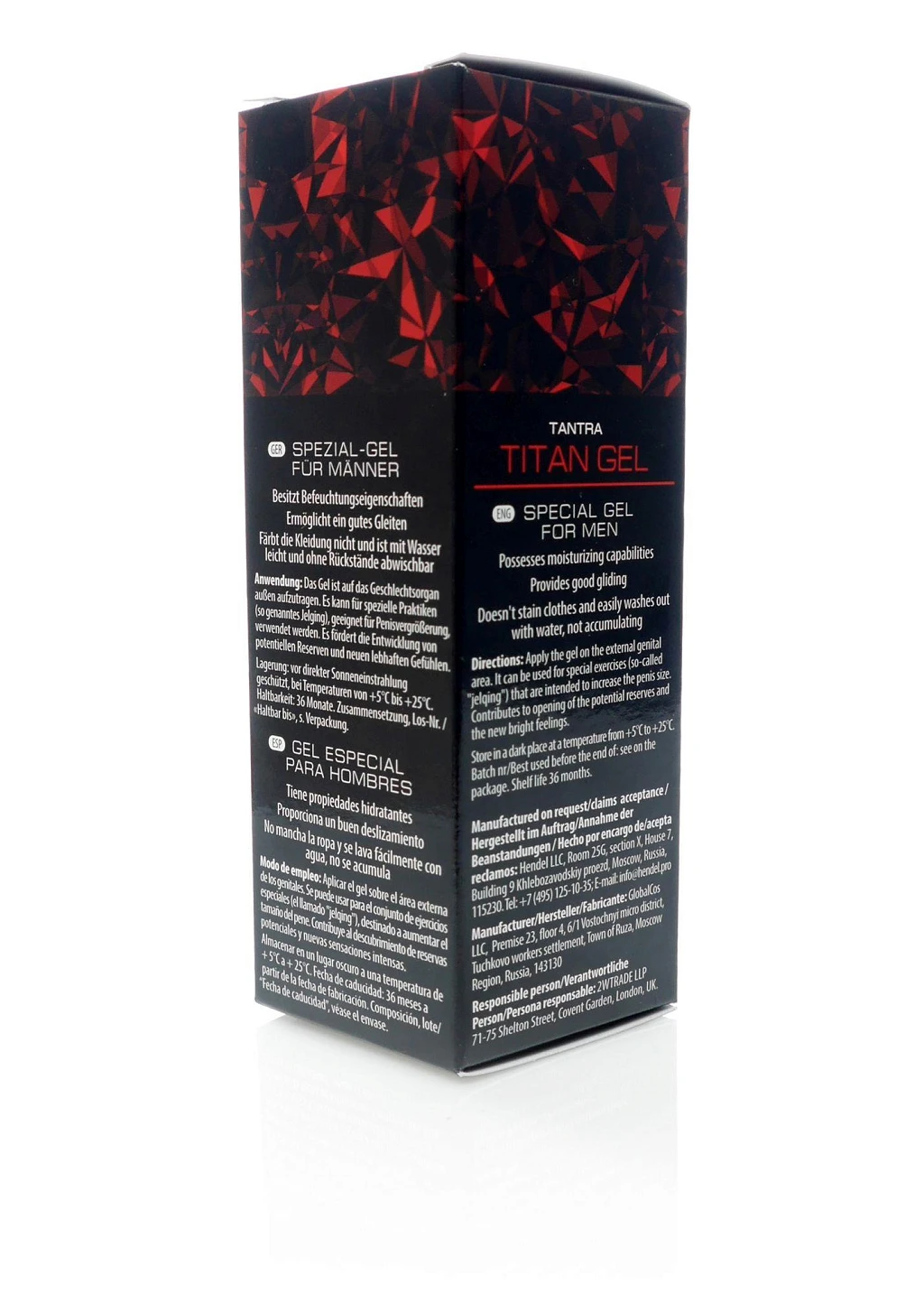Żel na powiększenie penisa Titan Gel 50 ml — zdjęcie 7