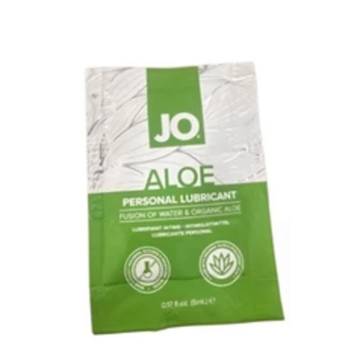 Żel nawilżający JO Aloe - na bazie wody z aloesem, saszetka 5 ml
