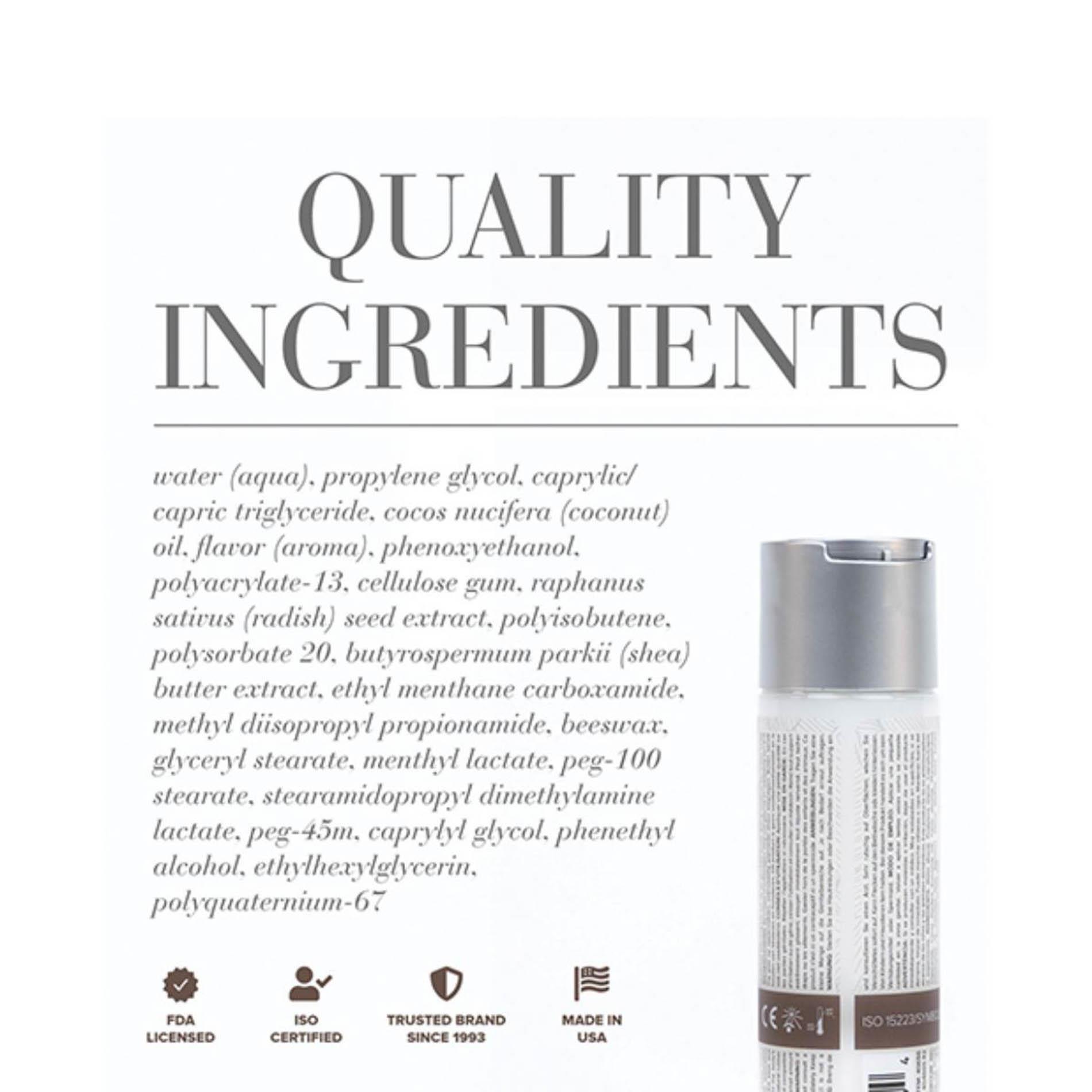 Lubrykant hybrydowy JO Coconut Hybrid – woda i olej kokosowy, 60 ml — zdjęcie 4