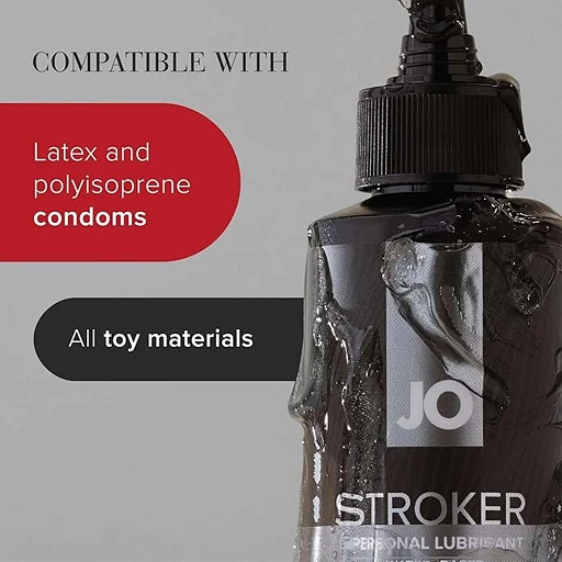 Żel nawilżający JO Stroker – do masturbatorów, 240 ml — zdjęcie 3