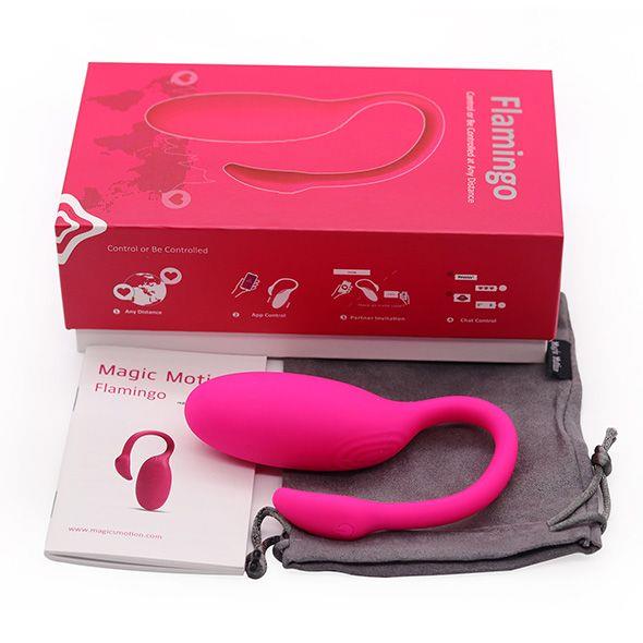 Wibrujące jajko Flamingo – sterowanie aplikacją, IPX7 — zdjęcie 6