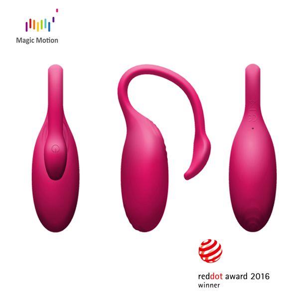 Wibrujące jajko Flamingo – sterowanie aplikacją, IPX7 — zdjęcie 10