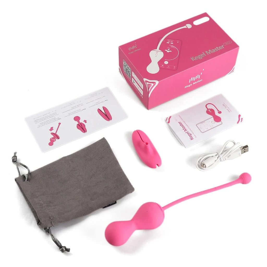 Kulki gejszy Smart Kegel Master - różowy — zdjęcie 4