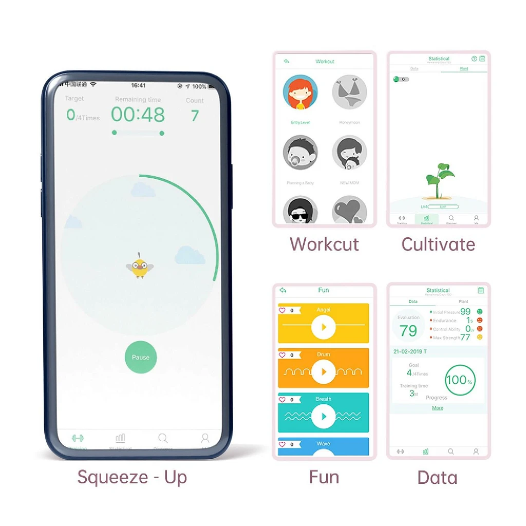 Kulki gejszy Smart Kegel Master - różowy — zdjęcie 5