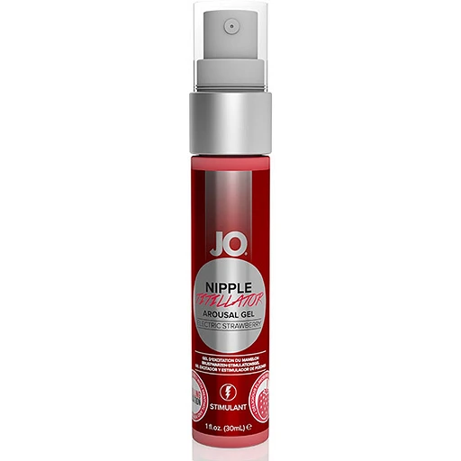 Żel na sutki JO Nipple Titillator – truskawkowy, 30 ml