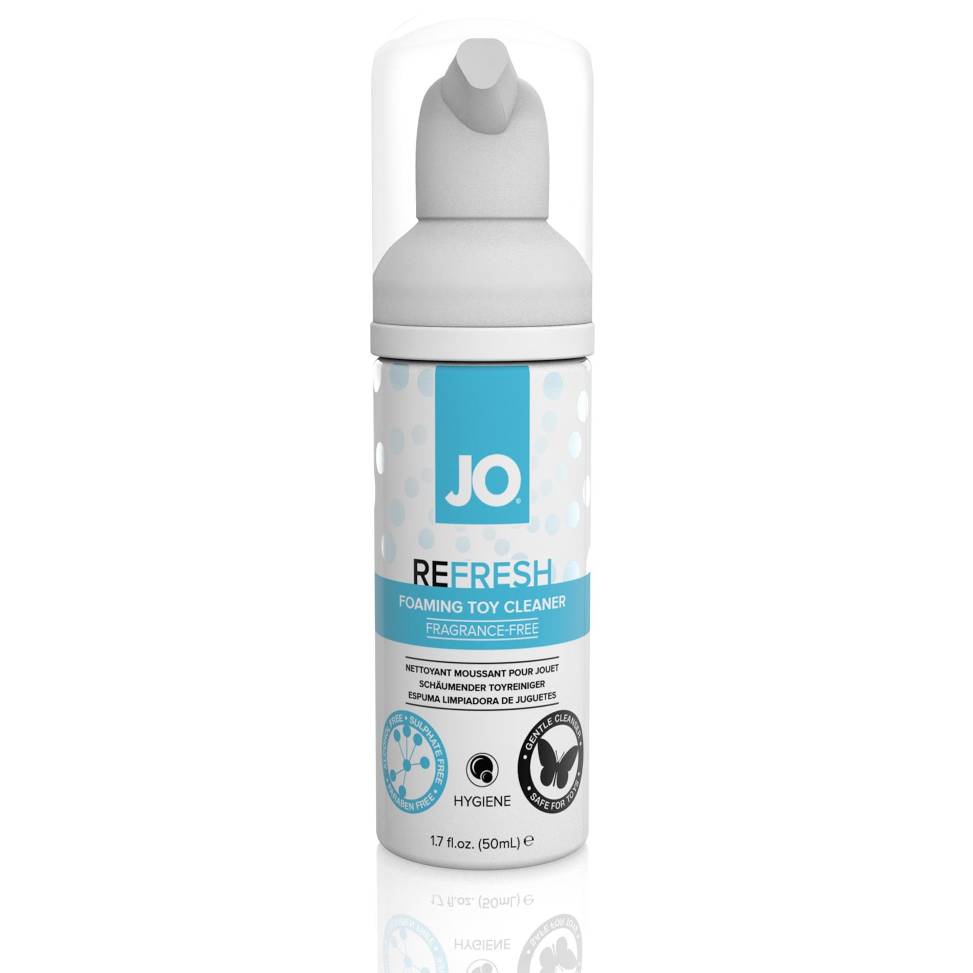 Pianka do czyszczenia zabawek JO Refresh – bezzapachowa, 50 ml — zdjęcie 1
