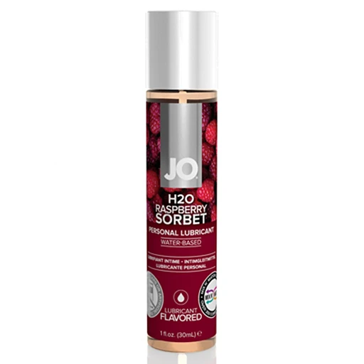 Żel nawilżający JO H2O Raspberry Sorbet – malina, 30 ml