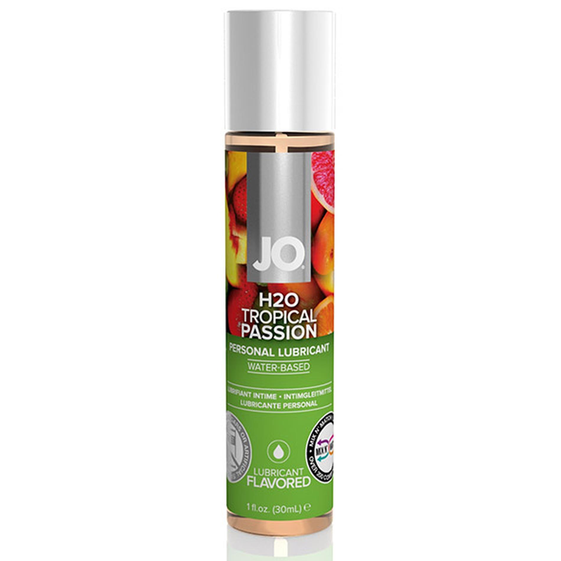 Żel nawilżający JO H2O Tropical Passion – smakowy, 30 ml — zdjęcie 1