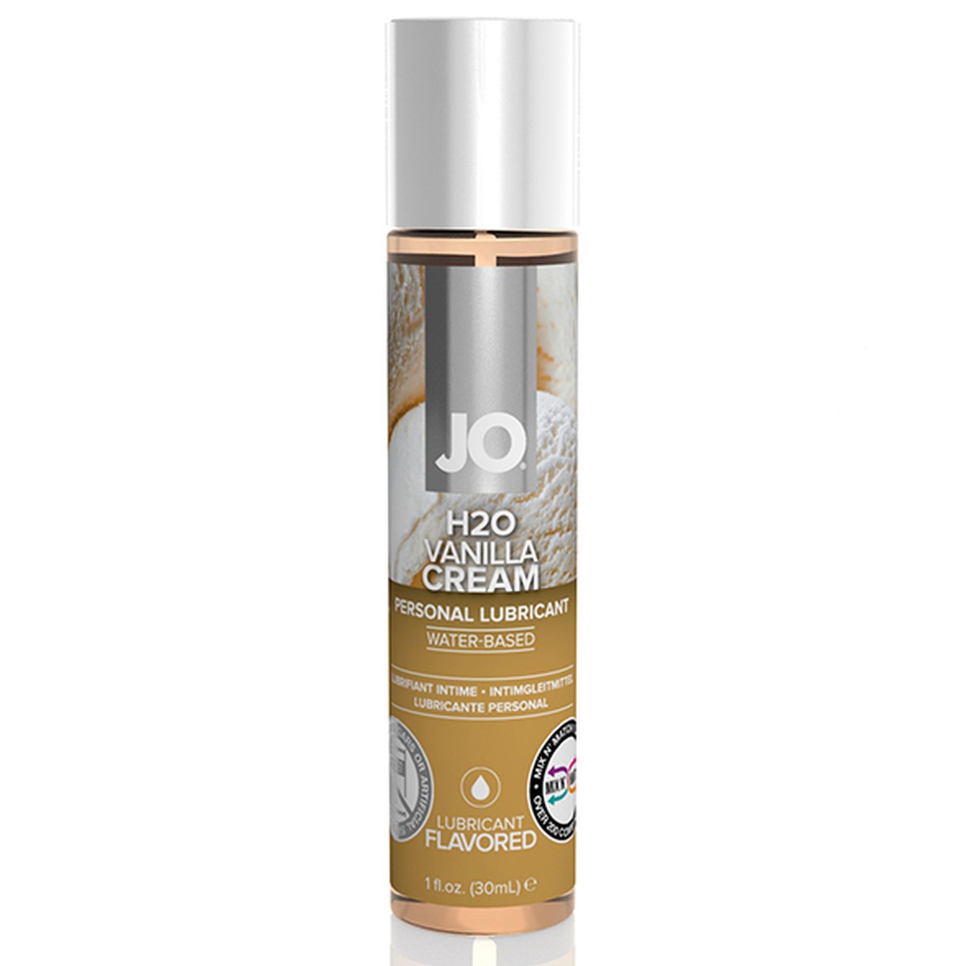 Żel nawilżający JO H2O Vanilla – smak waniliowy, 30 ml — zdjęcie 1
