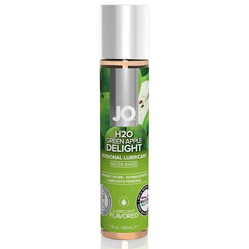 Lubrykant JO H2O Green Apple Delight - smakowy, wodny, 30 ml