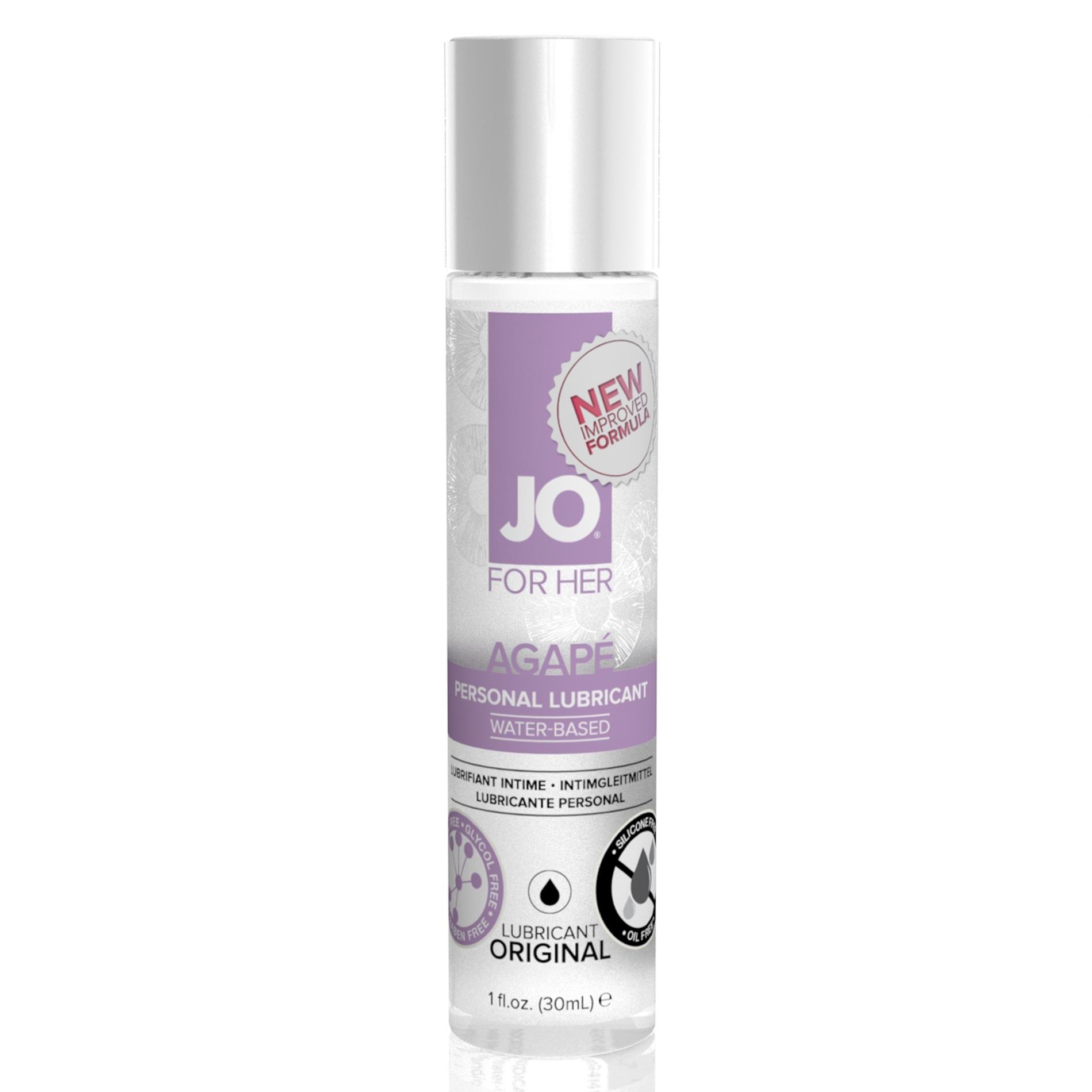 Żel nawilżający JO Agapé – na bazie wody, bez gliceryny, 30 ml — zdjęcie 1
