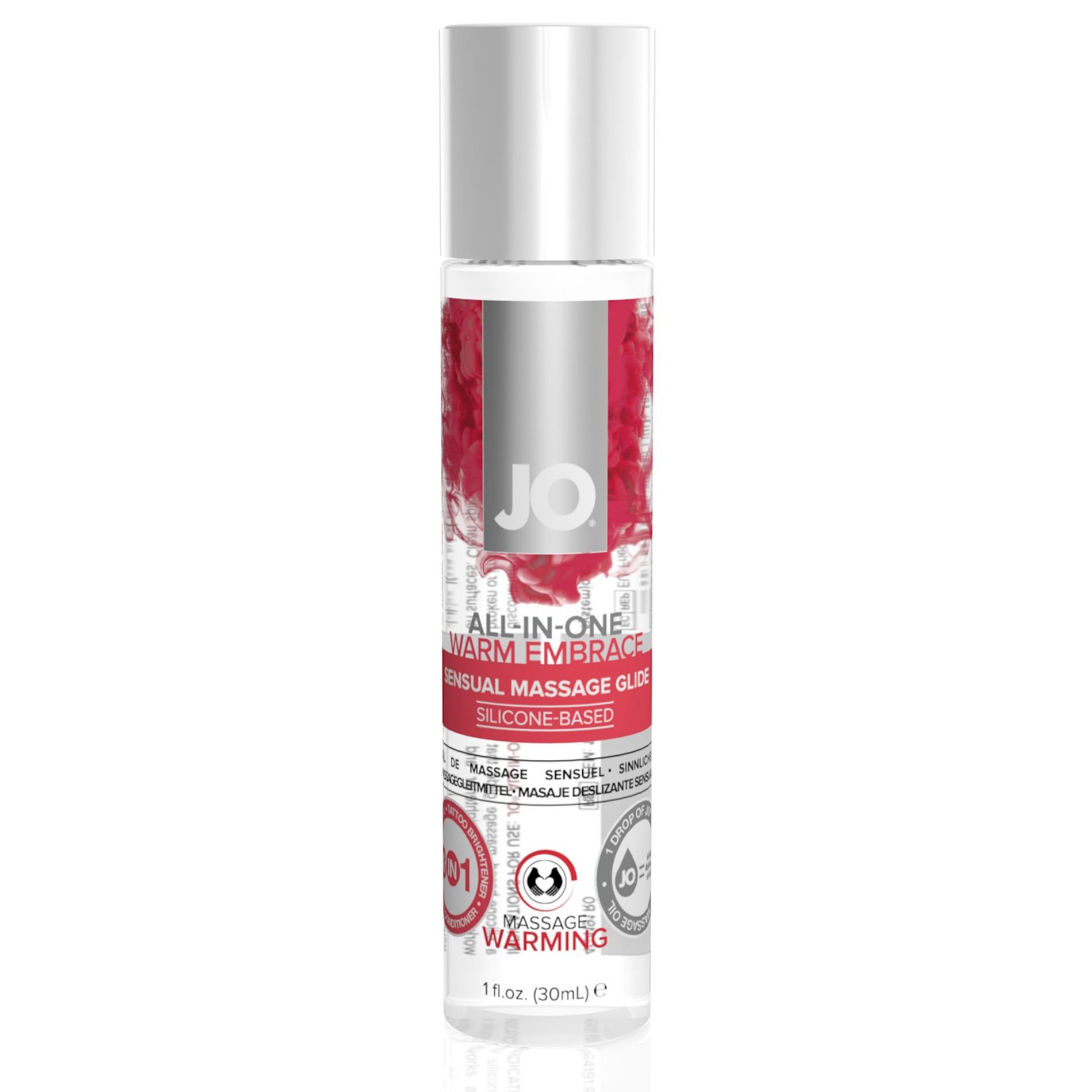Żel do masażu JO All-in-One Warm Embrace – silikonowy, 30 ml — zdjęcie 1
