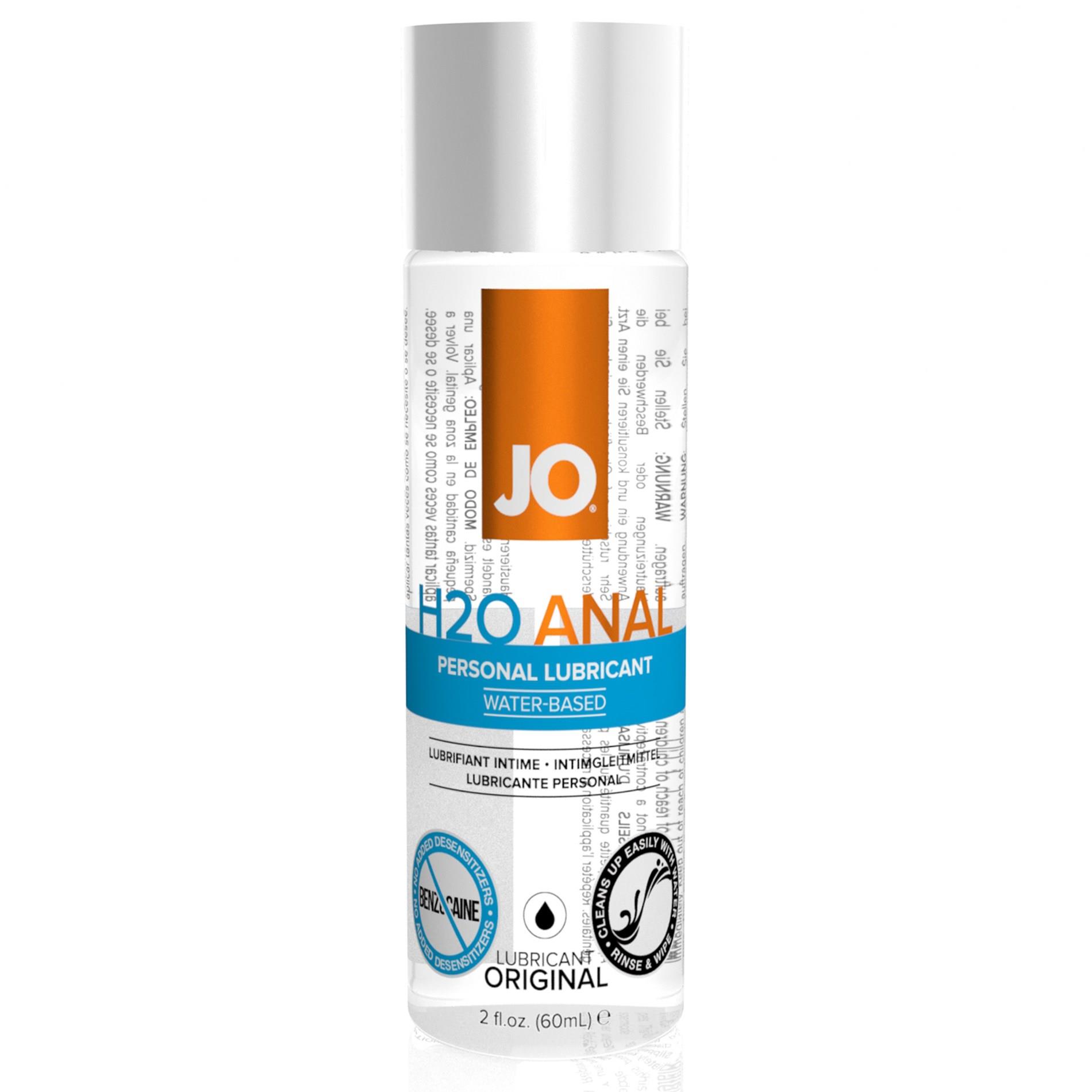 Lubrykant analny JO H2O – na bazie wody, bez znieczulenia, 60 ml — zdjęcie 1