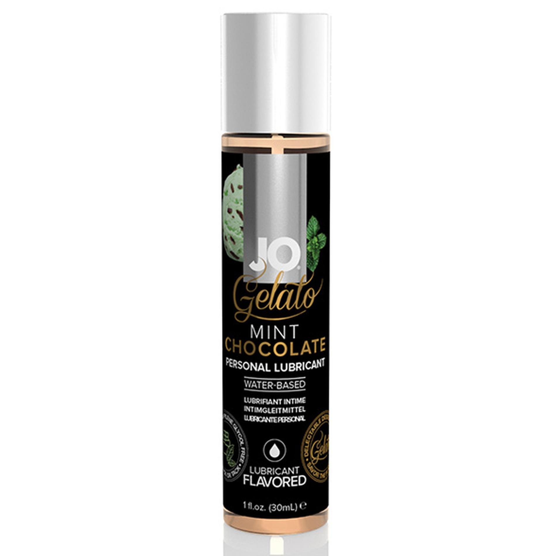 Żel nawilżający JO Gelato Mint Chocolate – jadalny, 30 ml — zdjęcie 1