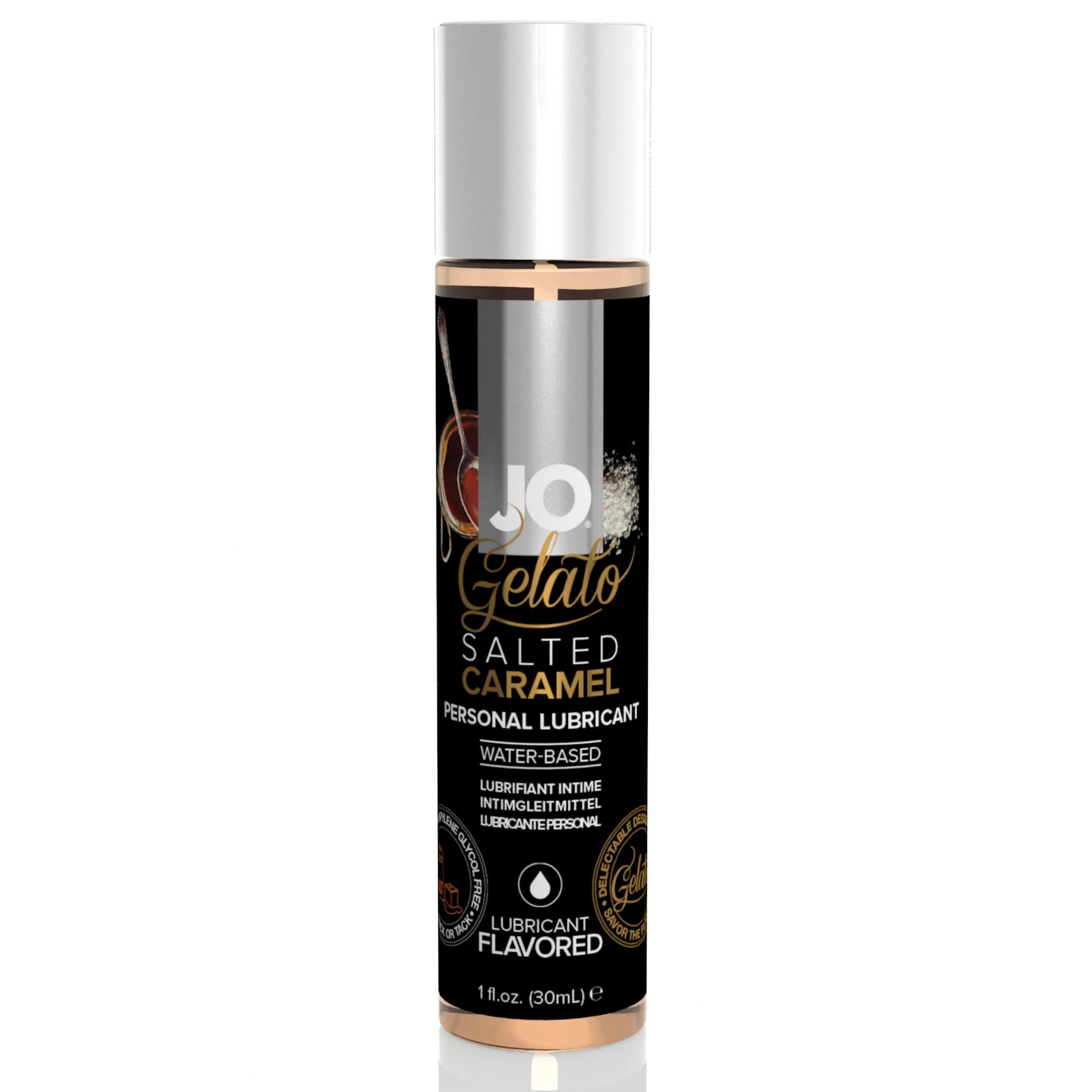 Żel nawilżający JO Gelato Salted Caramel – słony karmel, 30 ml — zdjęcie 1