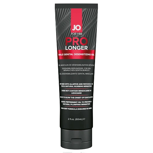 Żel opóźniający JO Prolonger – z olejkiem miętowym, 60 ml
