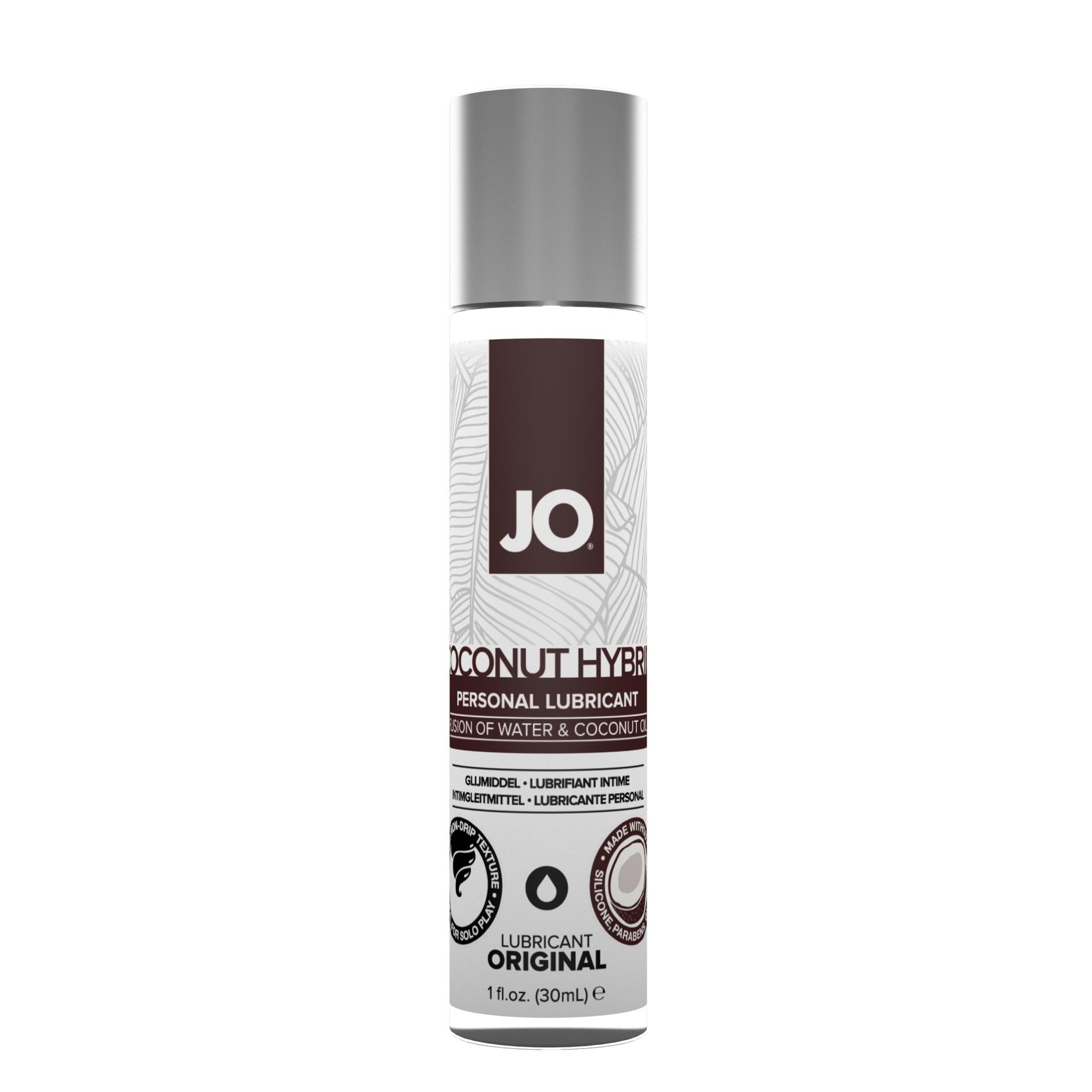 Lubrykant hybrydowy JO Coconut Hybrid – woda i olej kokosowy, 30 ml — zdjęcie 1