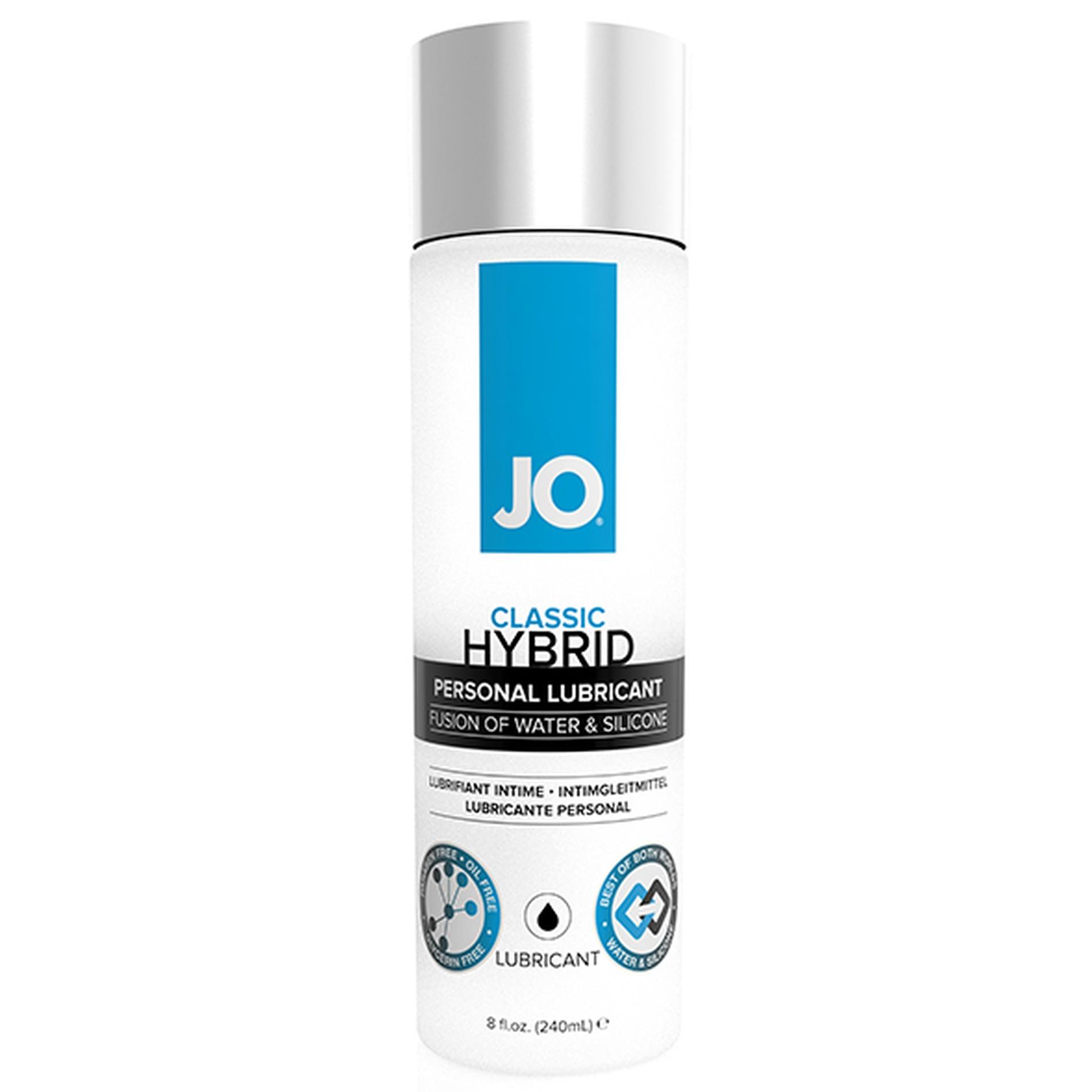 Lubrykant hybrydowy JO Classic Hybrid – woda i silikon, 240 ml — zdjęcie 1