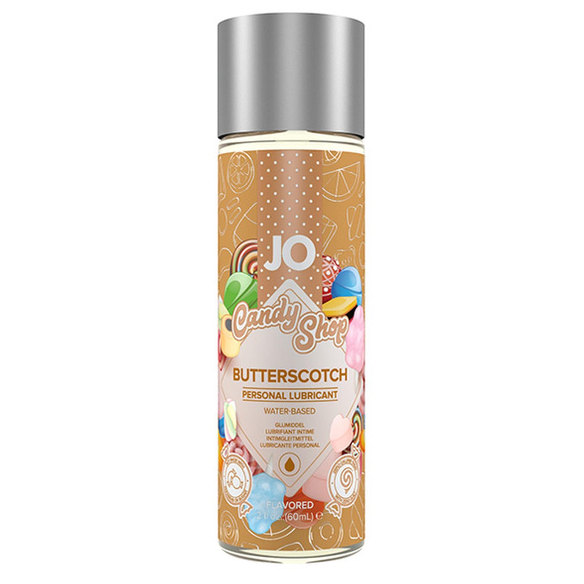 Lubrykant smakowy JO Candy Shop H2O Butterscotch, 60 ml — zdjęcie 1