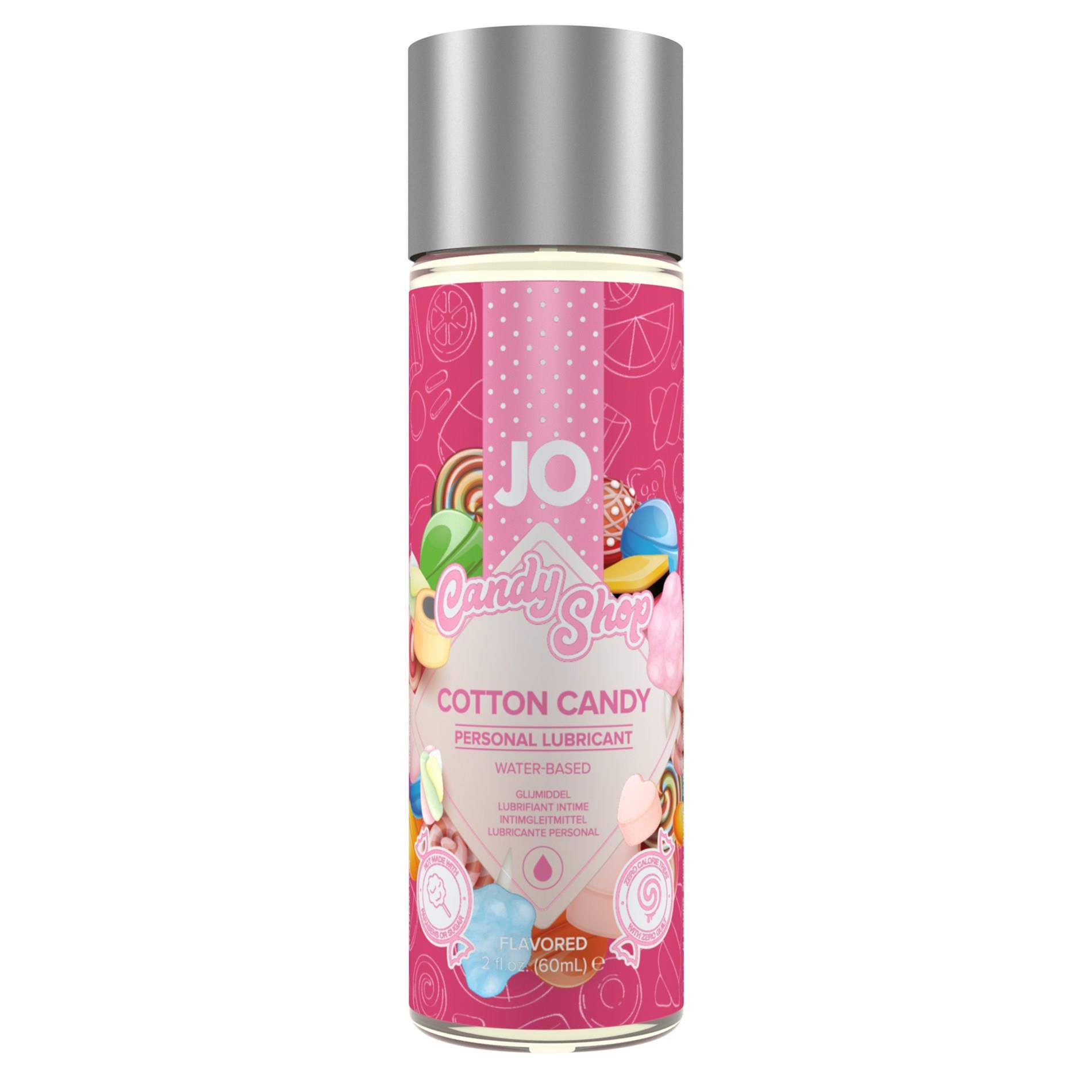 Żel nawilżający JO Candy Shop H2O – wata cukrowa, 60 ml — zdjęcie 1