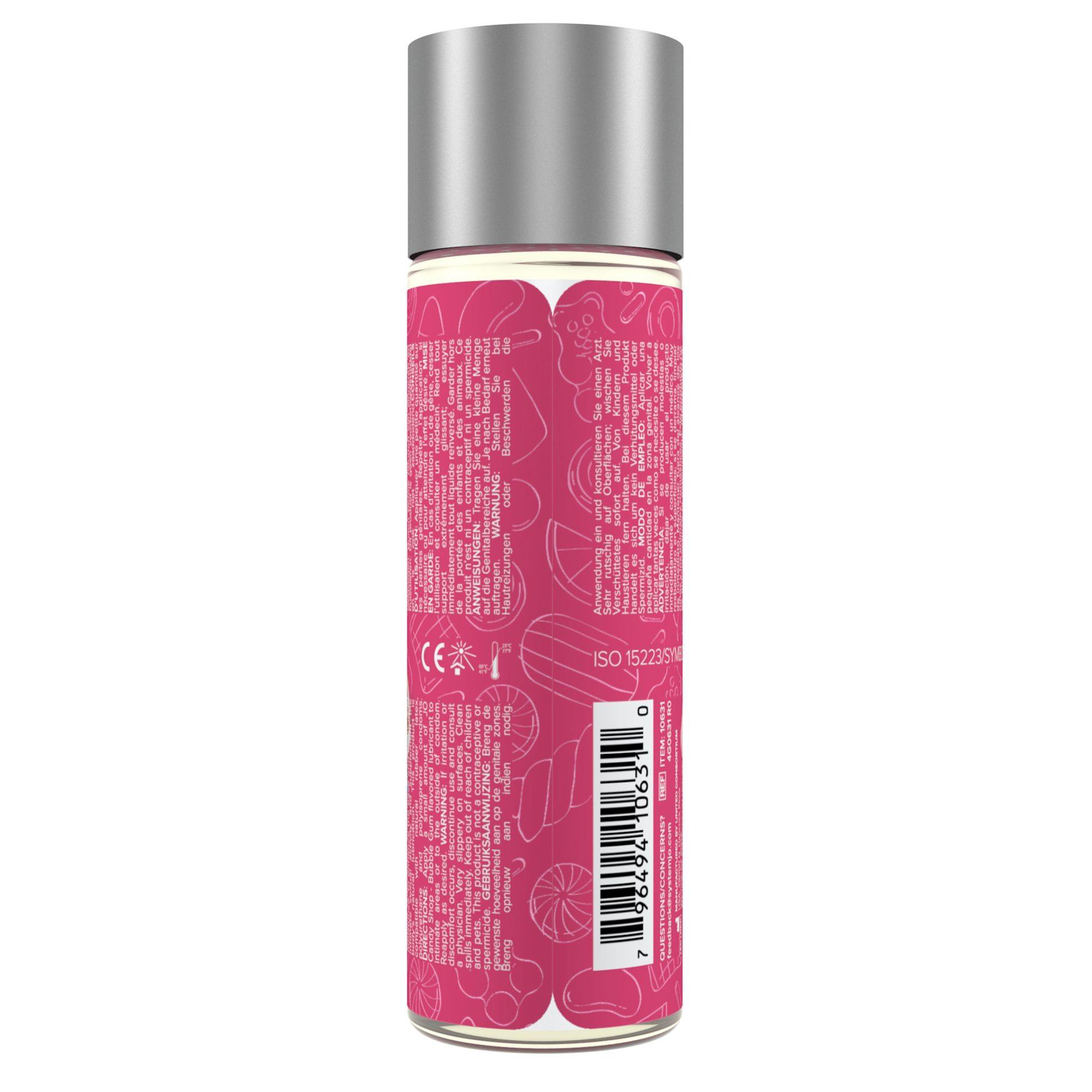 Żel nawilżający JO Candy Shop H2O – wata cukrowa, 60 ml — zdjęcie 2