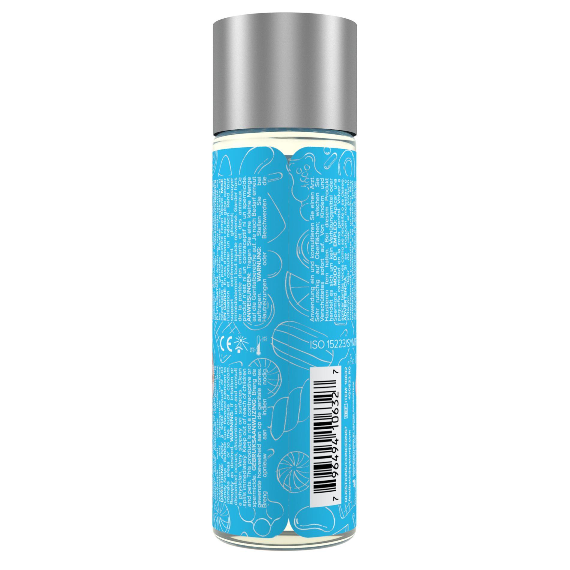 Żel nawilżający JO H2O Candy Shop Bubble Gum – na bazie wody, 60 ml — zdjęcie 2