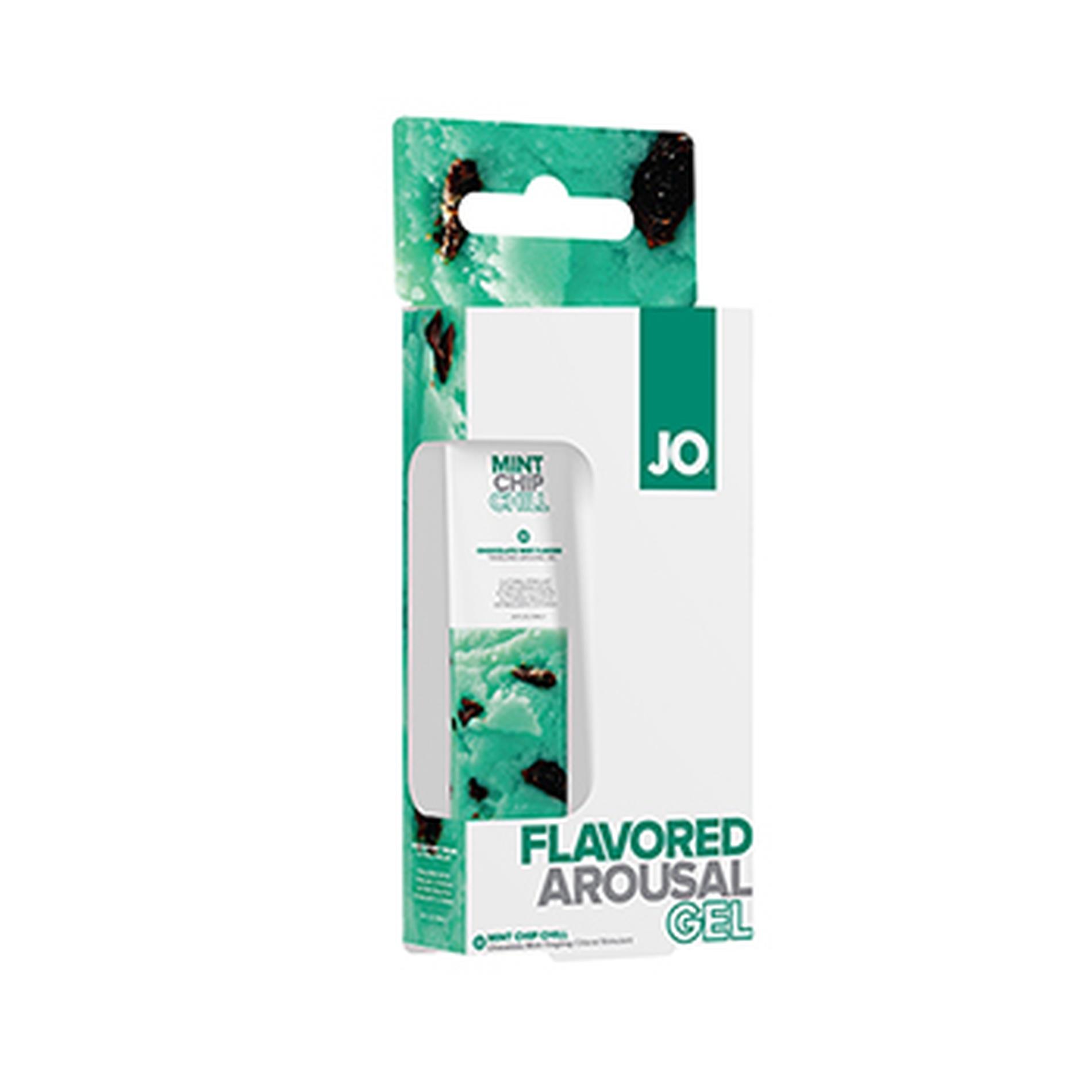 Żel stymulujący JO Mint Chip Chill - mięta i czekolada, 10 ml — zdjęcie 2
