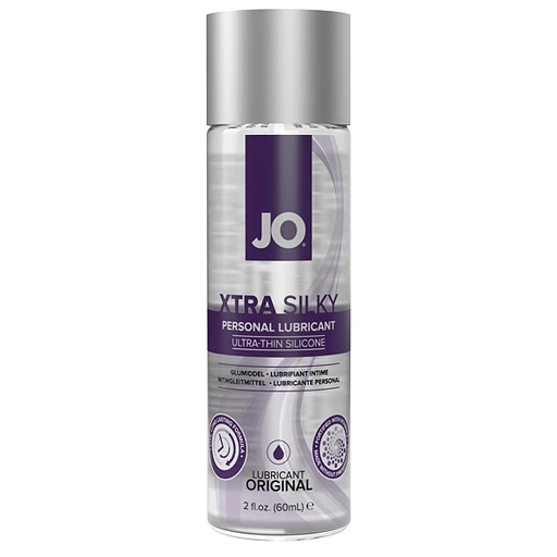 Lubrykant silikonowy JO Xtra Silky Thin – cienka formuła, 60 ml