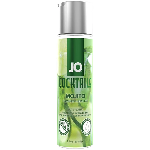 Lubrykant JO H2O Cocktails Mojito – wodny, smakowy, 60 ml