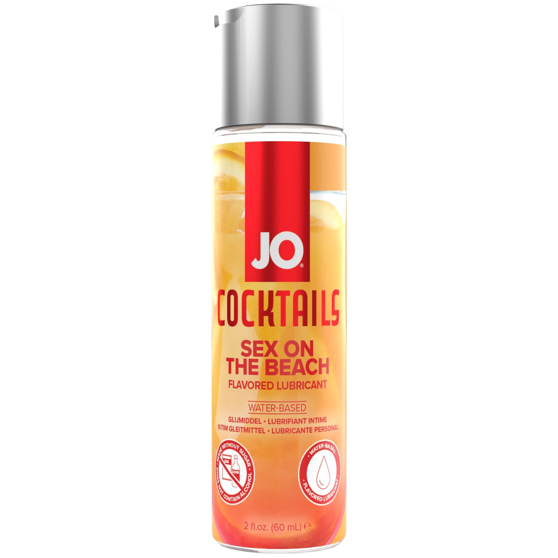 Żel nawilżający JO Cocktails Sex on the Beach – smakowy, 60 ml — zdjęcie 1