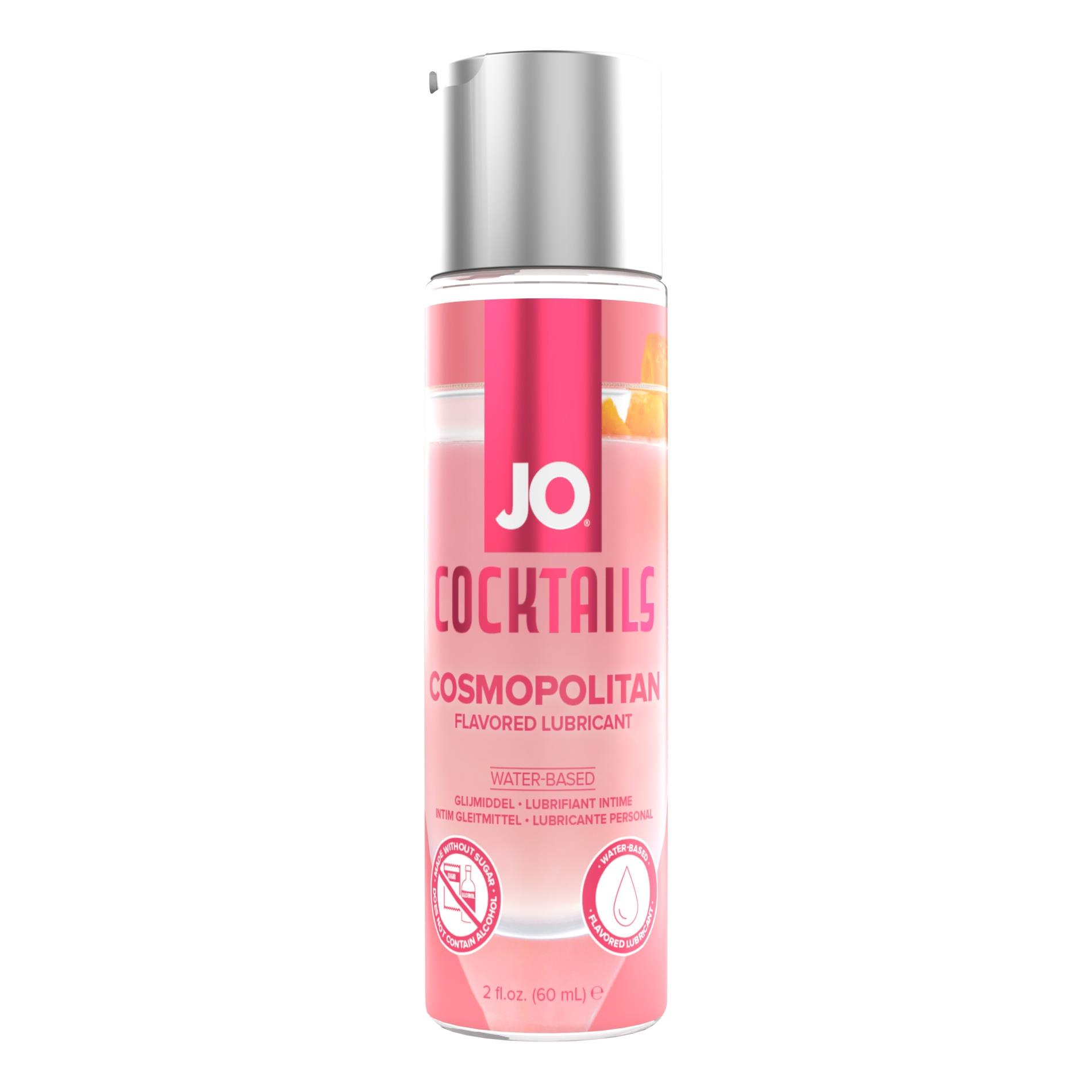 Żel nawilżający JO Cocktails Cosmopolitan – smakowy, wodny, 60 ml — zdjęcie 1