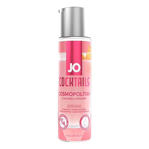 Żel nawilżający JO Cocktails Cosmopolitan – smakowy, wodny, 60 ml