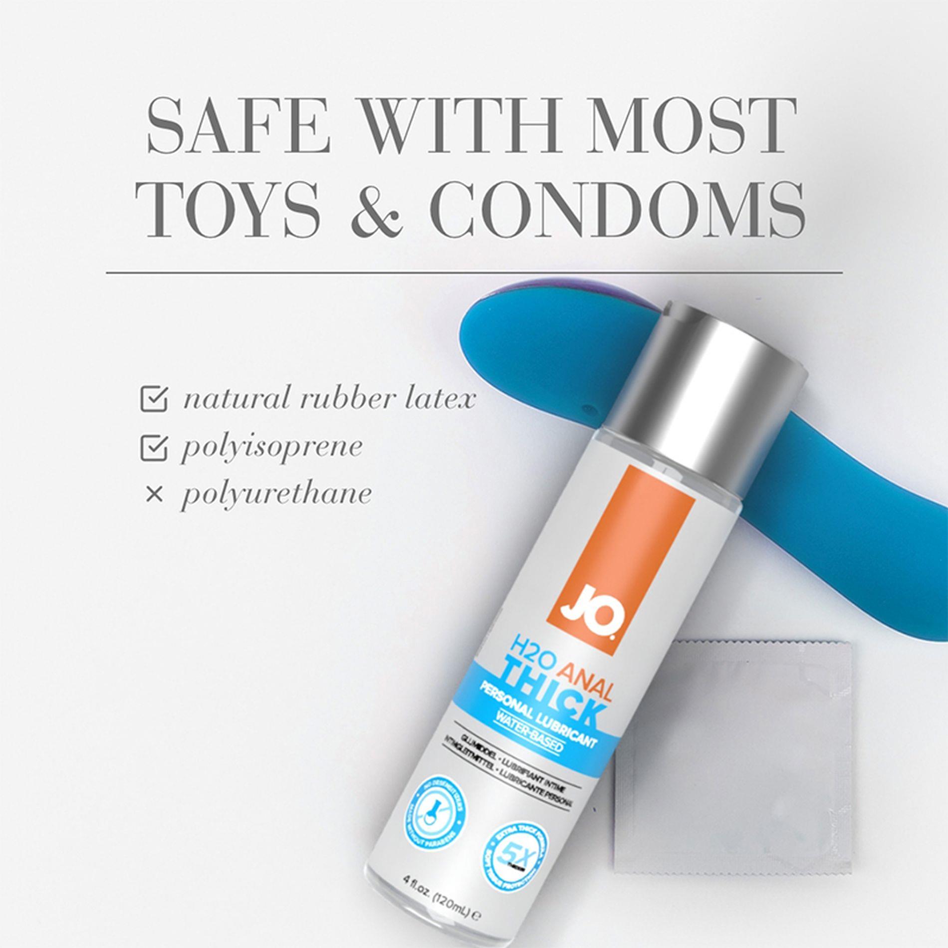 Lubrykant analny JO H2O Anal Thick – gęsty, wodny, 60 ml — zdjęcie 4