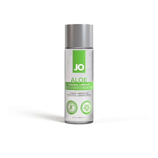 Żel nawilżający JO Aloe – organiczny aloes, 60 ml