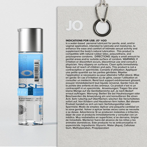 Żel nawilżający JO H2O Original – na bazie wody, bezzapachowy, 240 ml — zdjęcie 2